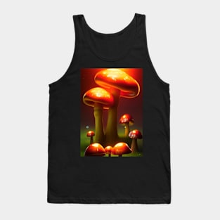 MAGICALLY LIT MUSHROOMS Tank Top